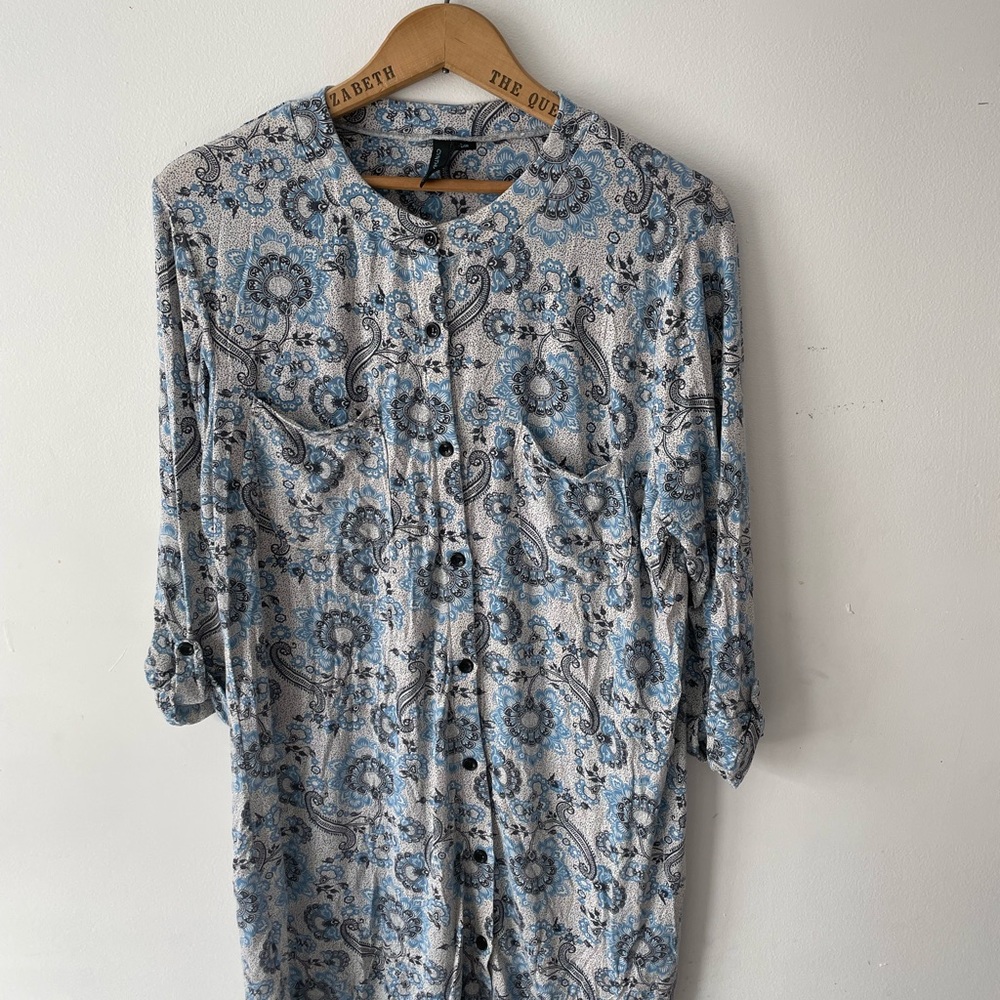 Cynthia Rowley button down tunic